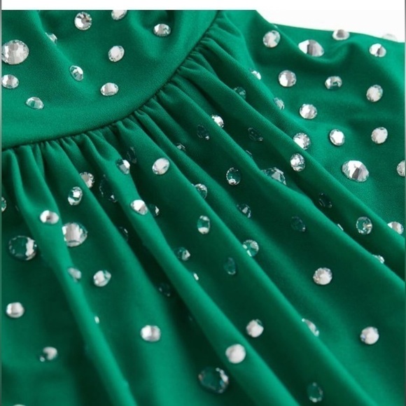 Rabanne  H&M.Figure-hugging top in stretch jersey sparkling glass rhinestones. - Picture 6 of 7